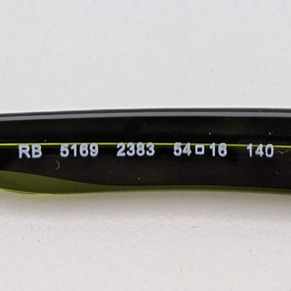 🕶️Ray Ban RB5169 2383 Eyeglasses 54/16 140 /KAG429🕶️ - Picture 3 of 8